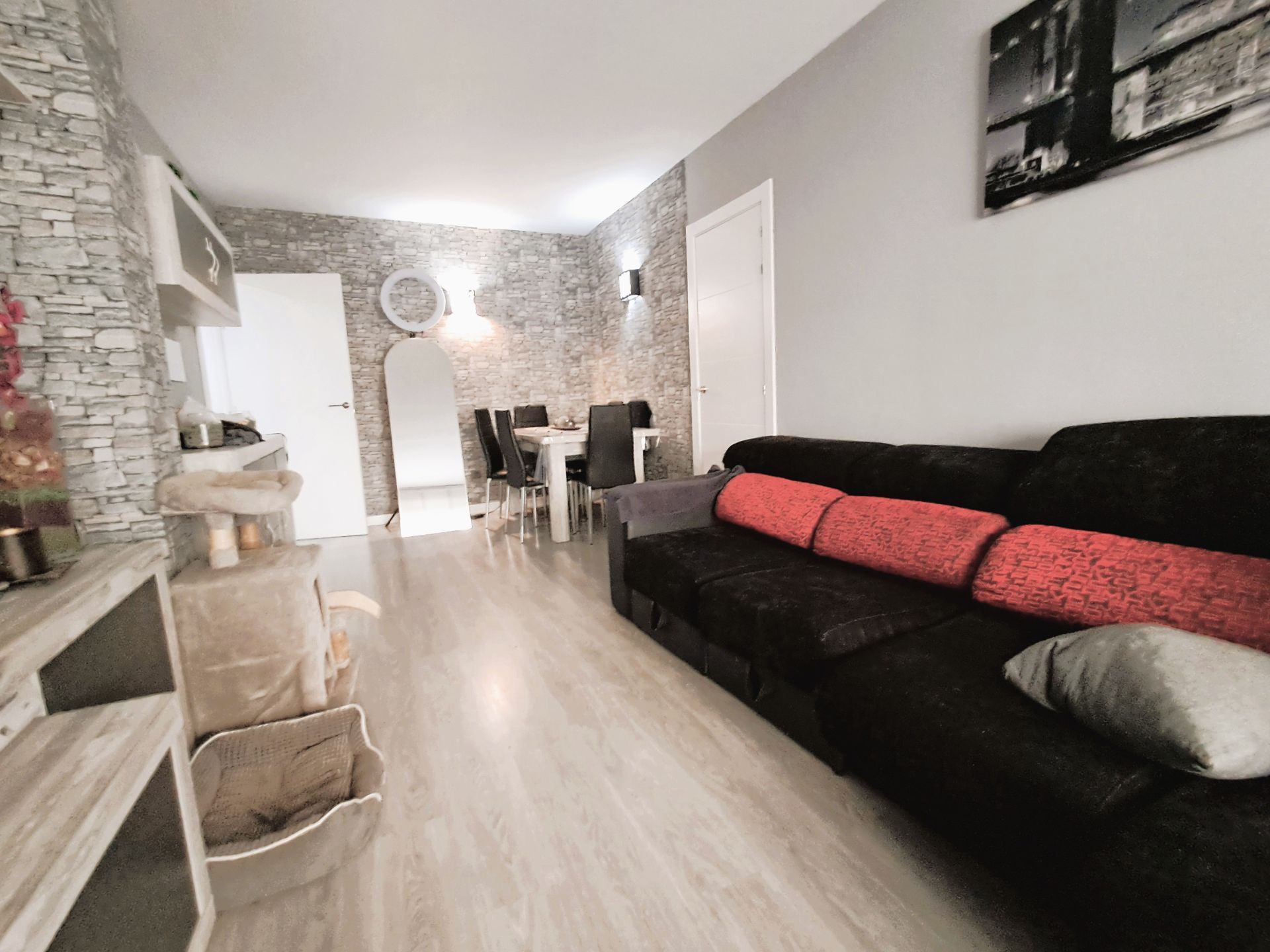 Living room of Flat for sale in Mataró  with Heating and Terrace