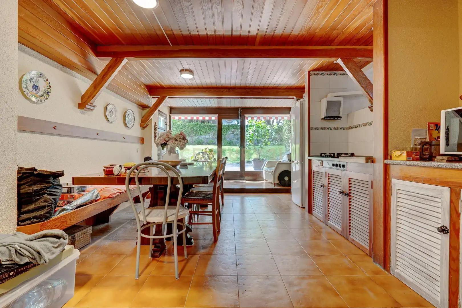 Cocina de Casa o chalet en venta en Hondarribia con Jardín privado, Trastero y Balcón
