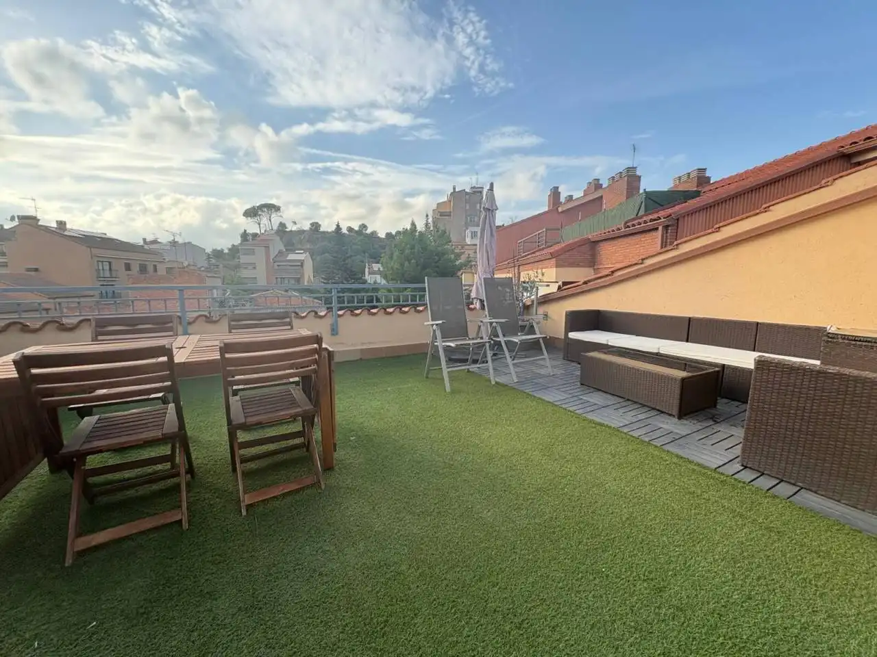 Terrassa de Dúplex en venda en Manresa amb Aire condicionat, Calefacció i Parquet