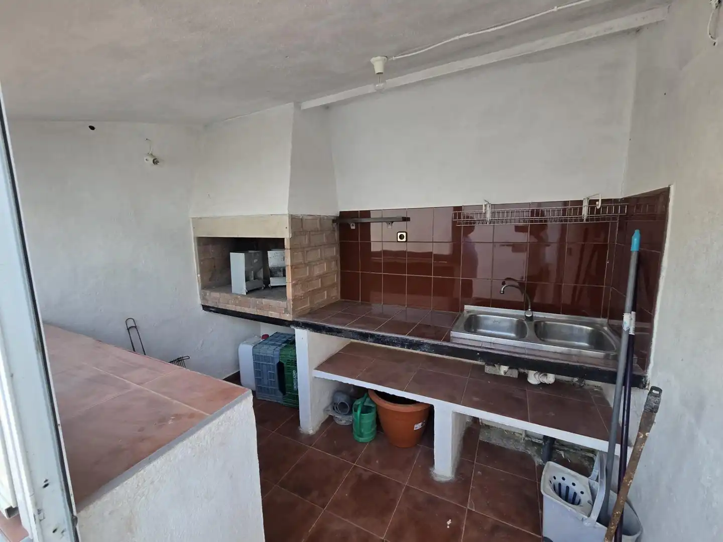 Cuina de Casa o xalet en venda en Alguazas amb Jardí privat i Piscina comunitària