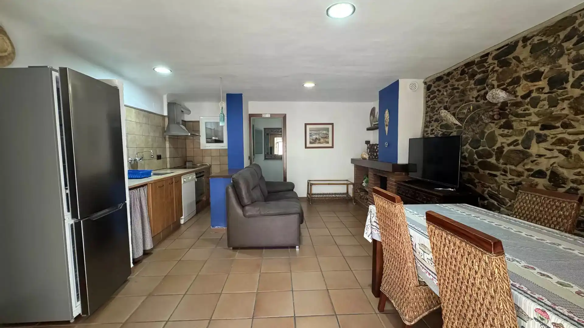 Küche von Wohnung zum Verkauf in Colera mit Möbliert