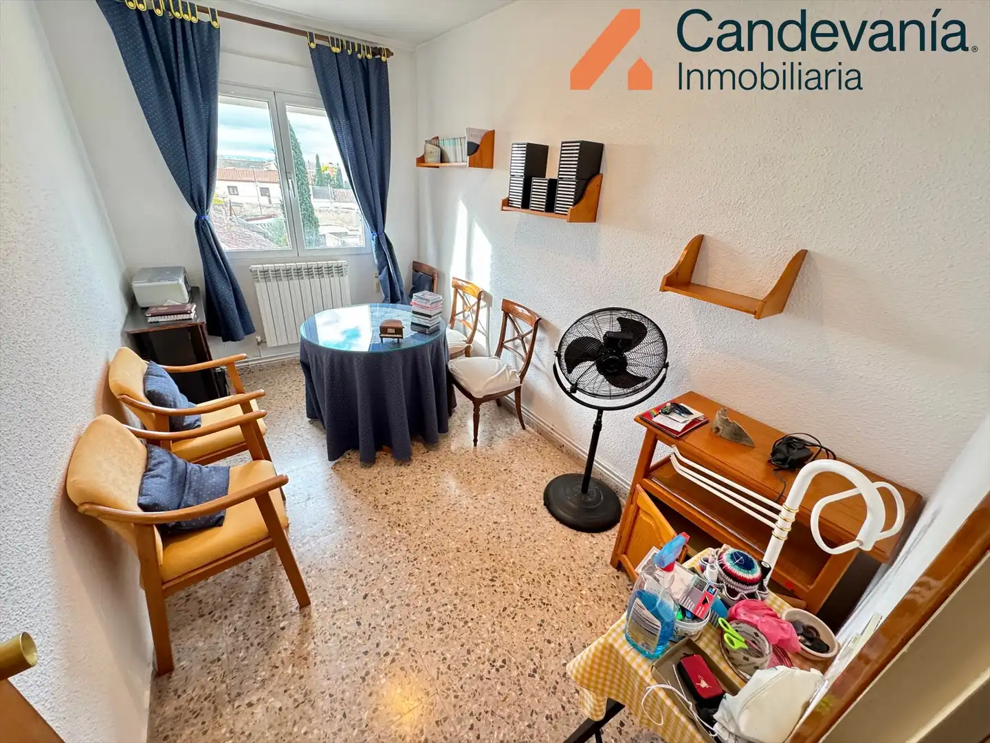 Sala de estar de Piso en venta en San Mateo de Gállego con Aire acondicionado, Calefacción y Balcón
