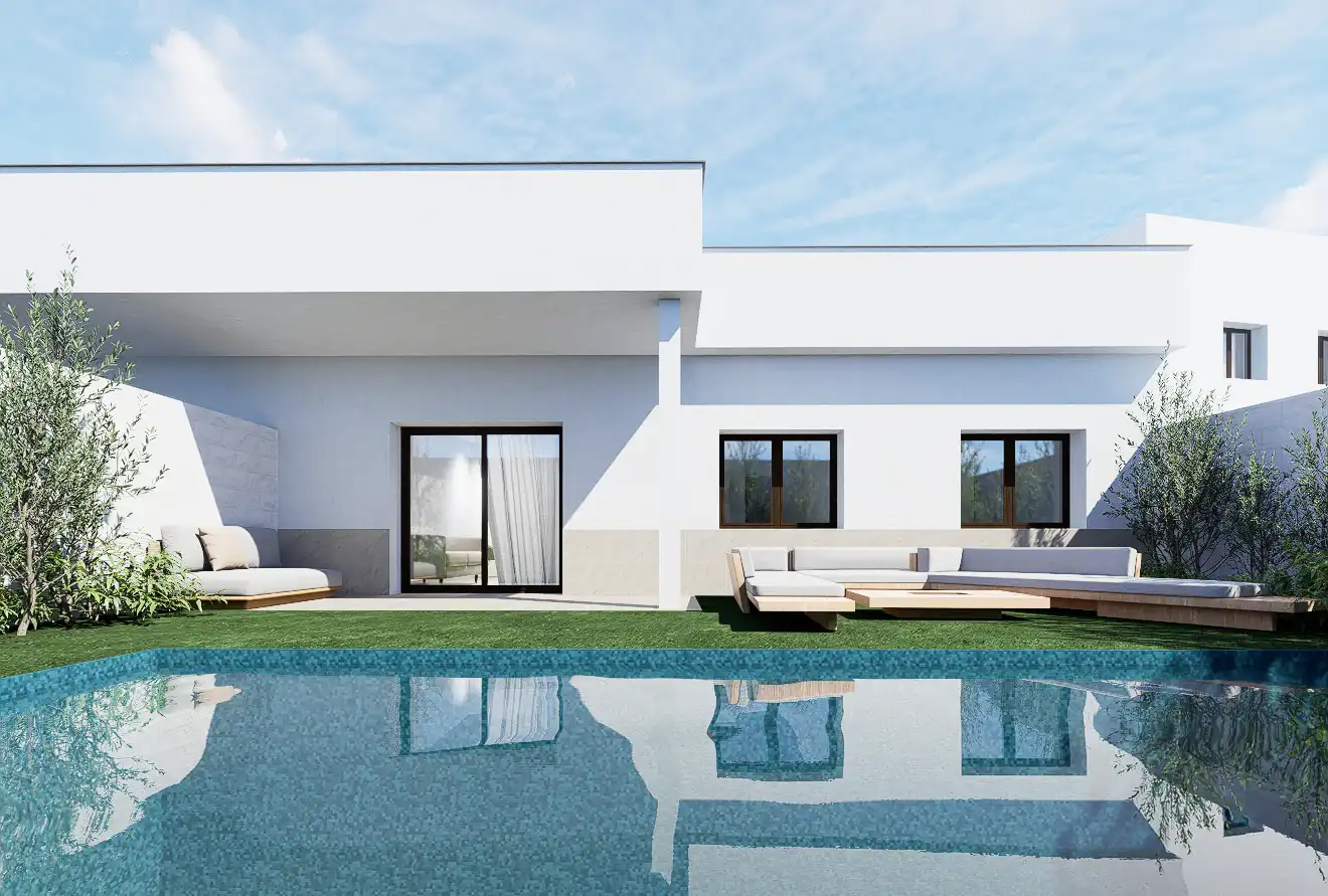 Villa di nuova costruzione con terrazza in vendita a Calle Miguel Angel Blanco, imagen 13