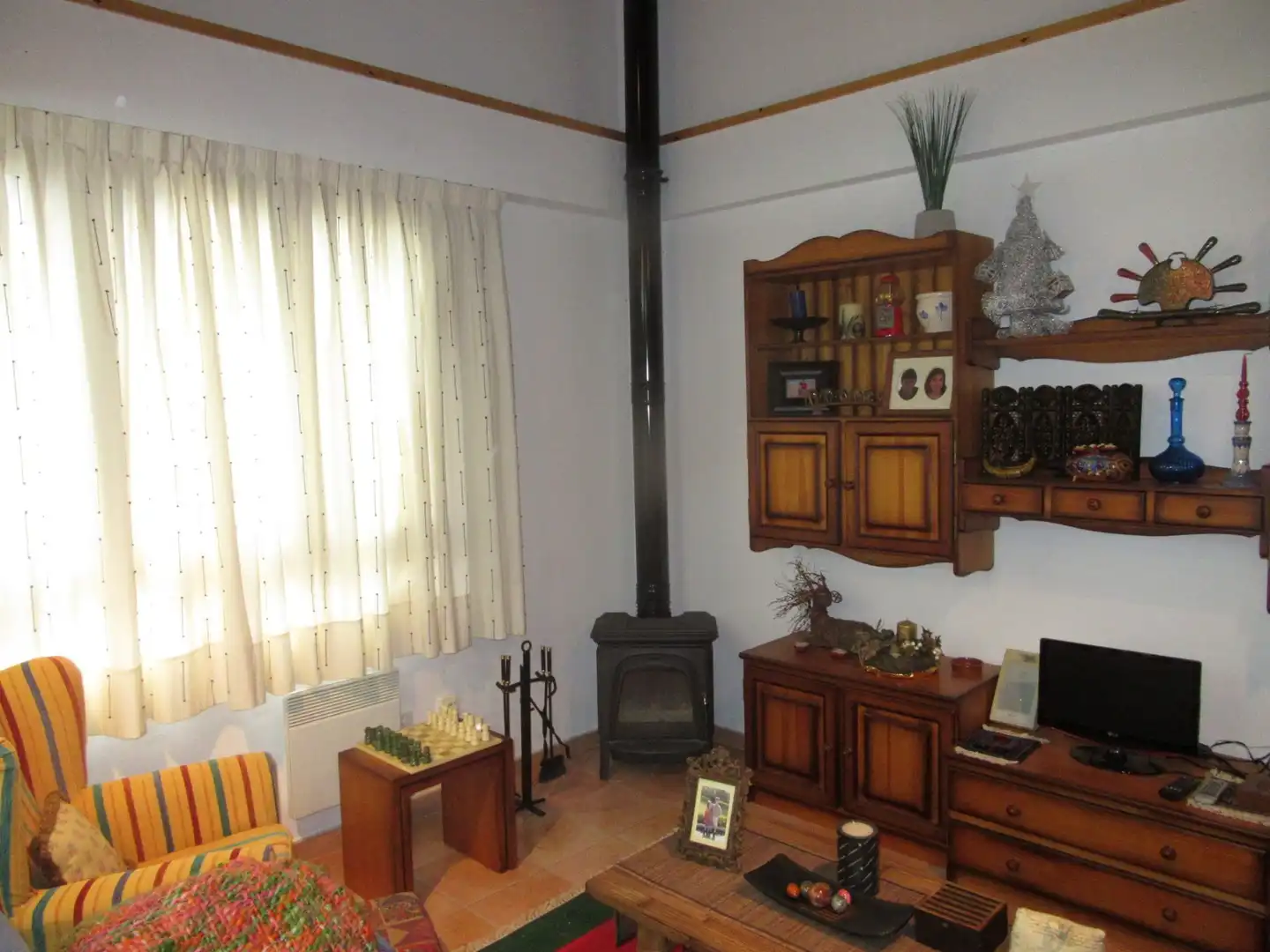 Sala d'estar de Casa o xalet en venda en Villanúa amb Calefacció, Jardí privat i Traster