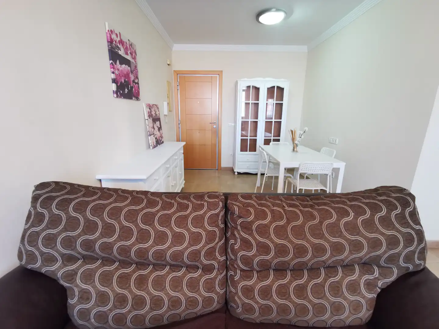 Wohnzimmer von Wohnung zur Miete in Málaga mit Klimaanlage, Heizung und Möbliert