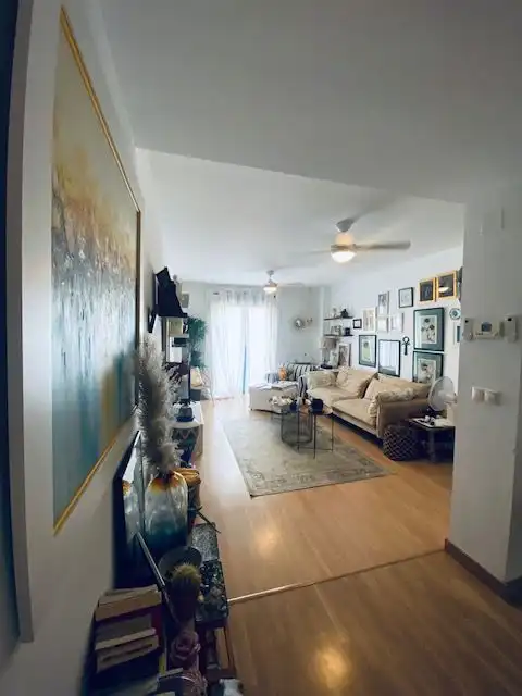 Sala d'estar de Àtic en venda en Chinchilla de Monte-Aragón amb Aire condicionat, Calefacció i Parquet