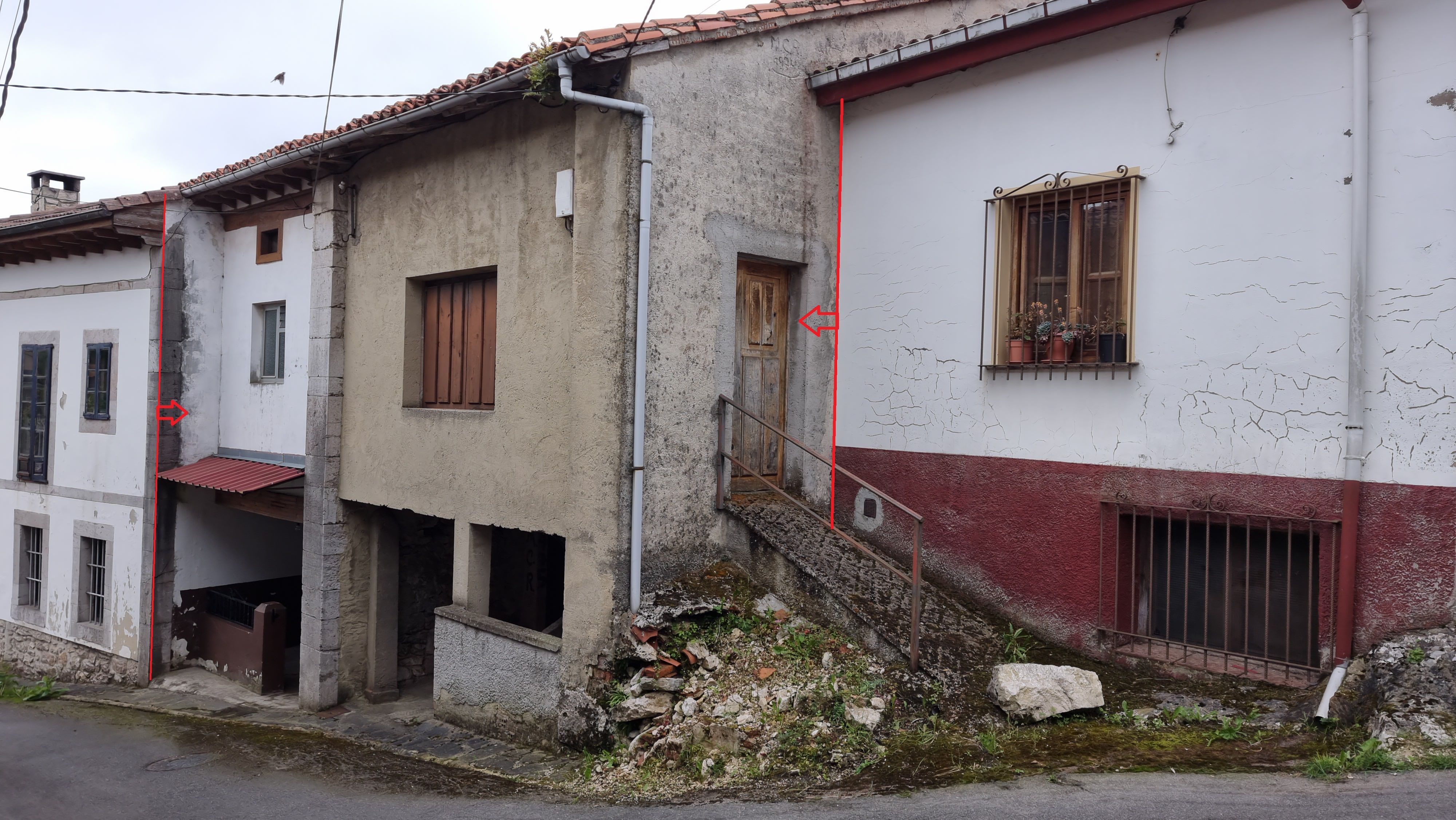Exterior view of Single-family semi-detached for sale in Cabrales  with Terrace and Storage room