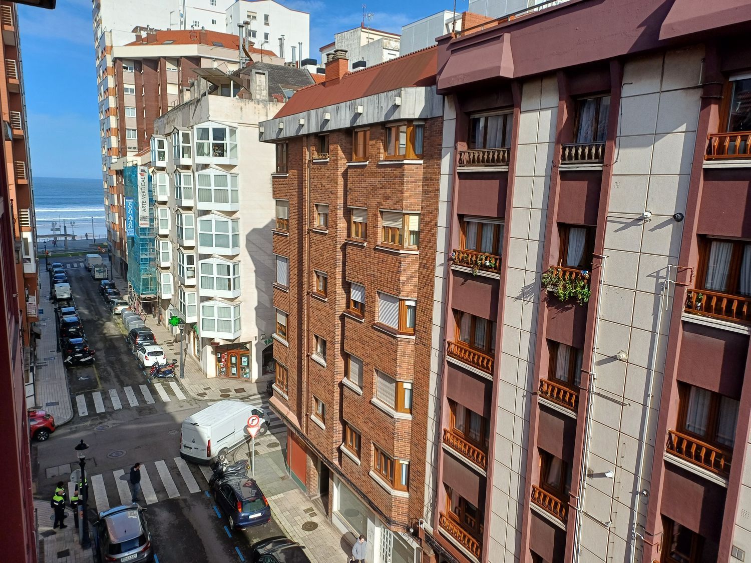 Exterior view of Flat for sale in Gijón   with Heating and Swimming Pool