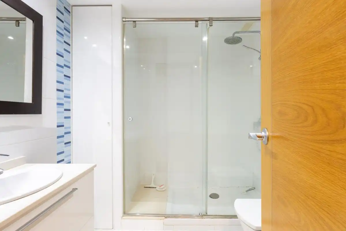 Bathroom of Flat for rent in Alboraya  with Air Conditioner, Heating and Private garden