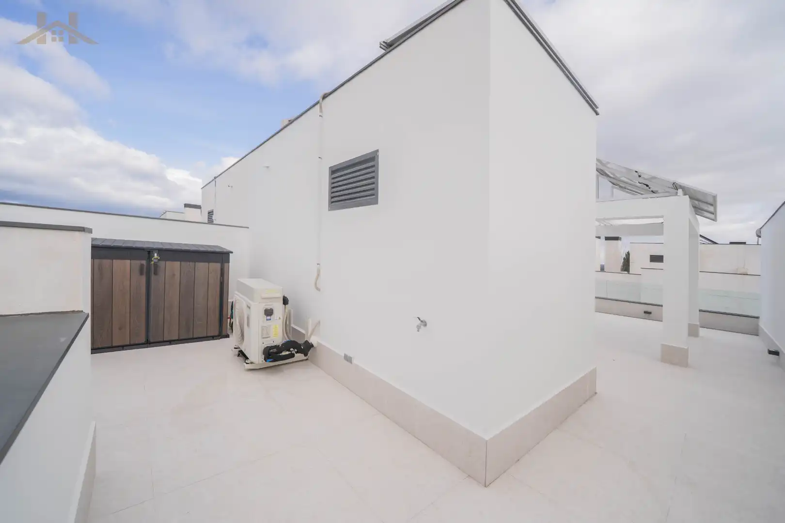 Terraza de Casa o chalet en venta en Brunete con Balcón y Piscina comunitaria