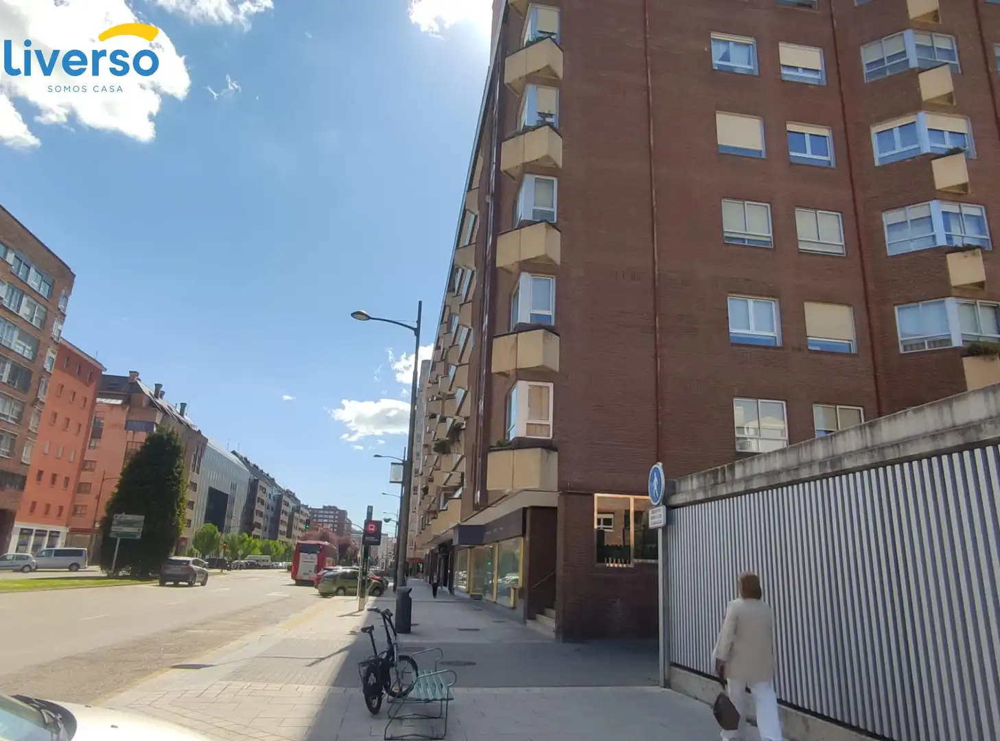 Vista exterior de Pis en venda en Burgos amb Calefacció, Parquet i Traster