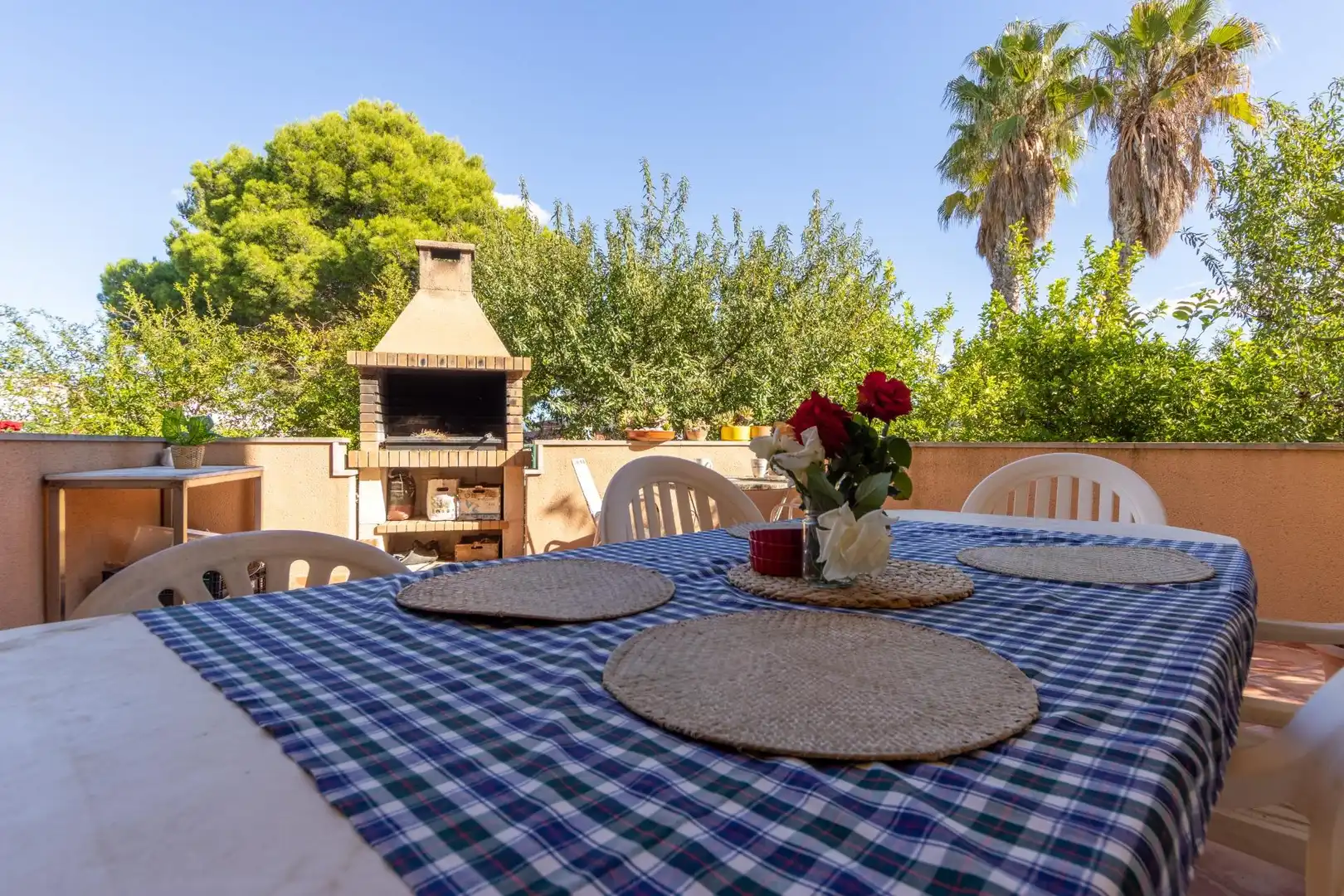 Terrassa de Casa o xalet en venda en Mont-roig del Camp amb Calefacció, Jardí privat i Terrassa