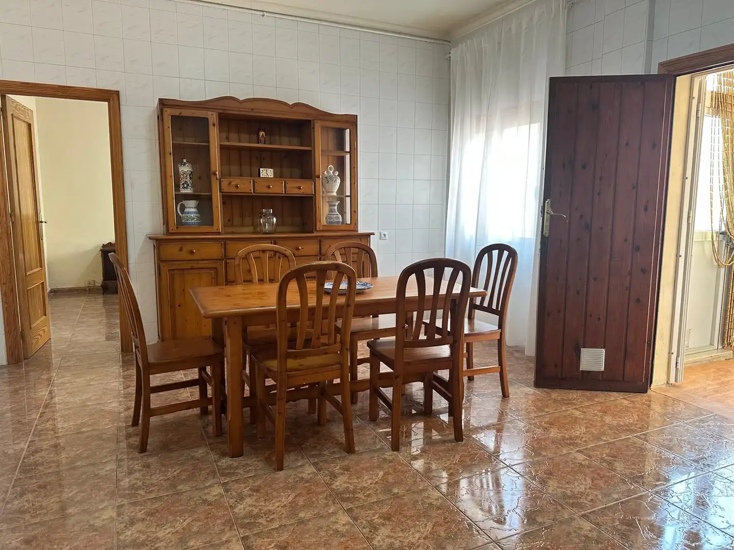 Comedor de Casa adosada de alquiler en Torre-Pacheco con Aire acondicionado, Terraza y Amueblado