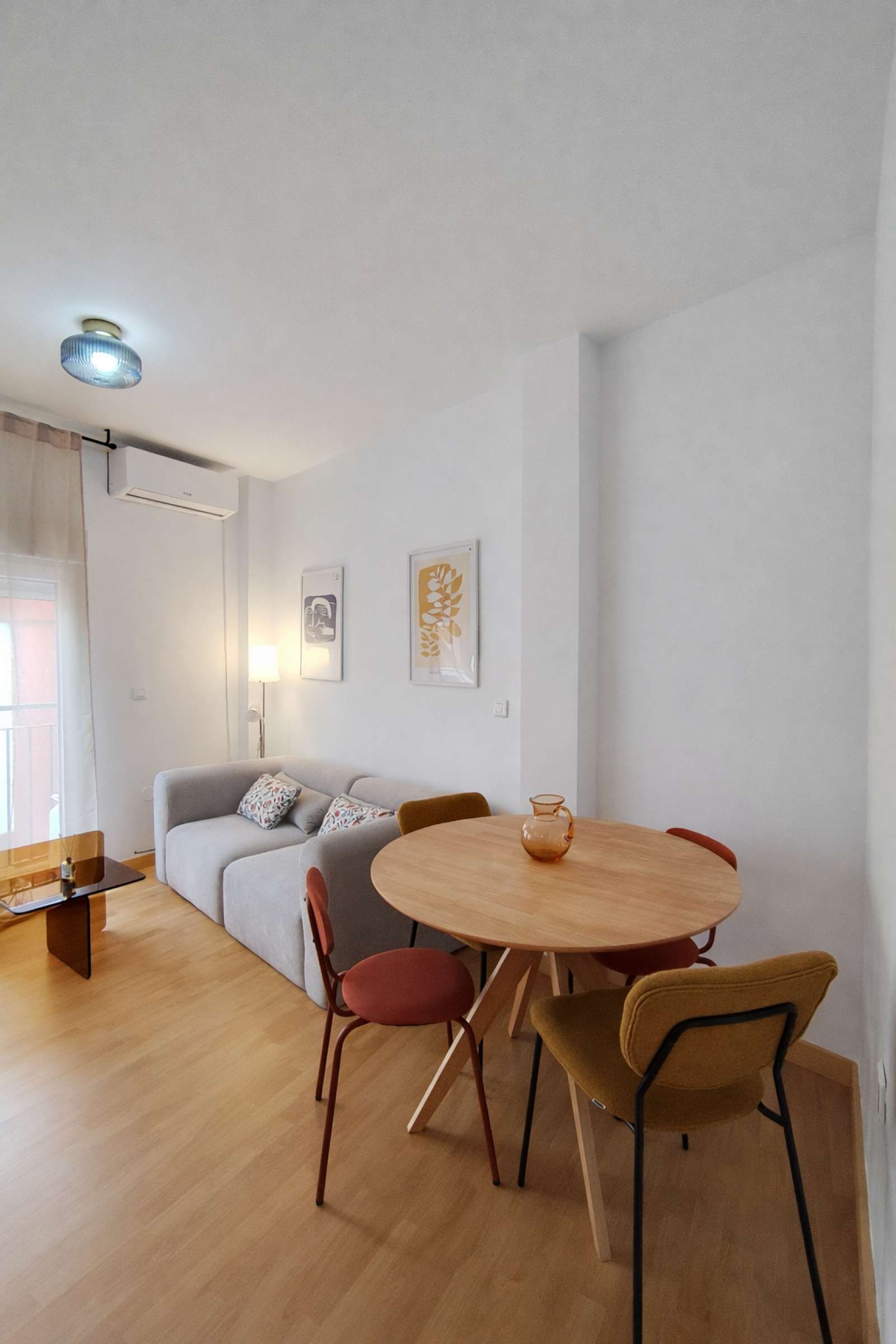Sala d'estar de Apartament per a compartir en Málaga Capital amb Aire condicionat, Terrassa i Moblat