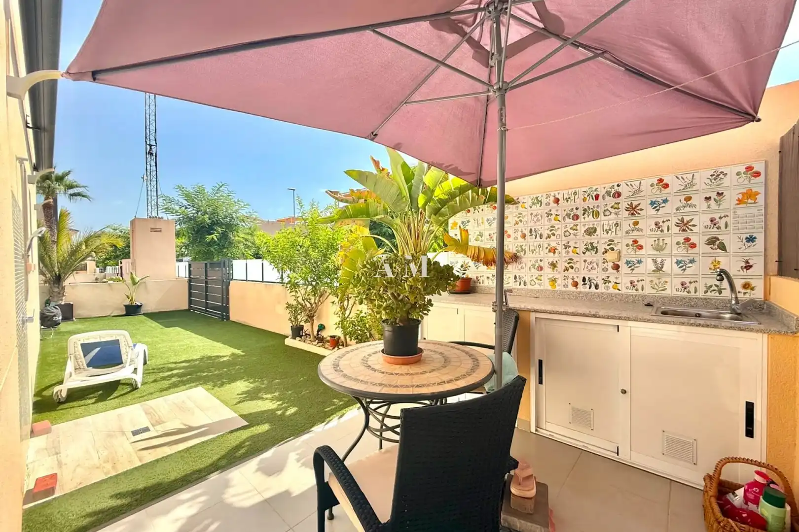 Terrace of Flat for rent in Pilar de la Horadada  with Heating, Private garden and Terrace