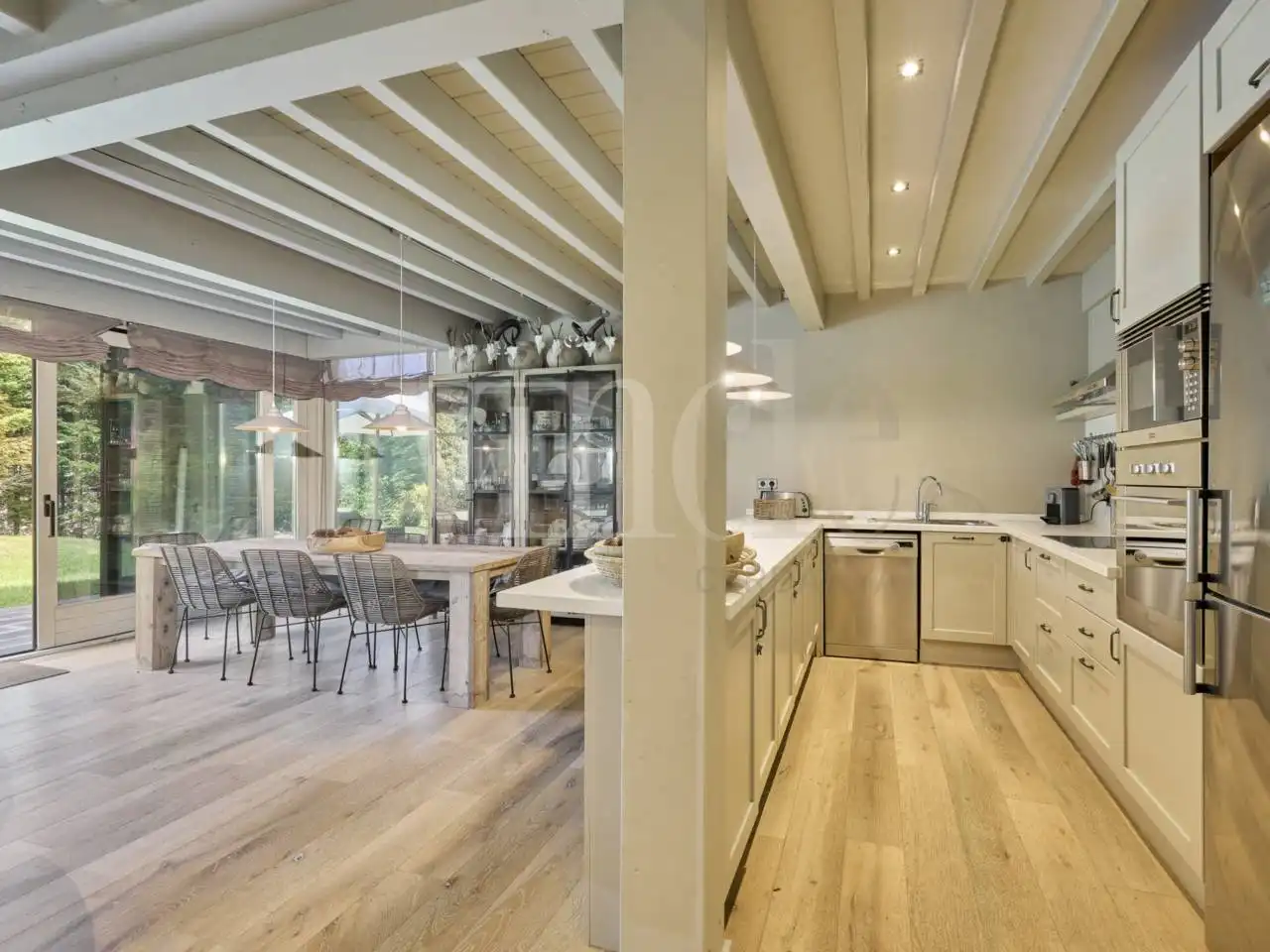 Kitchen of Houses for sale in Das  with Heating, Private garden and Parquet flooring