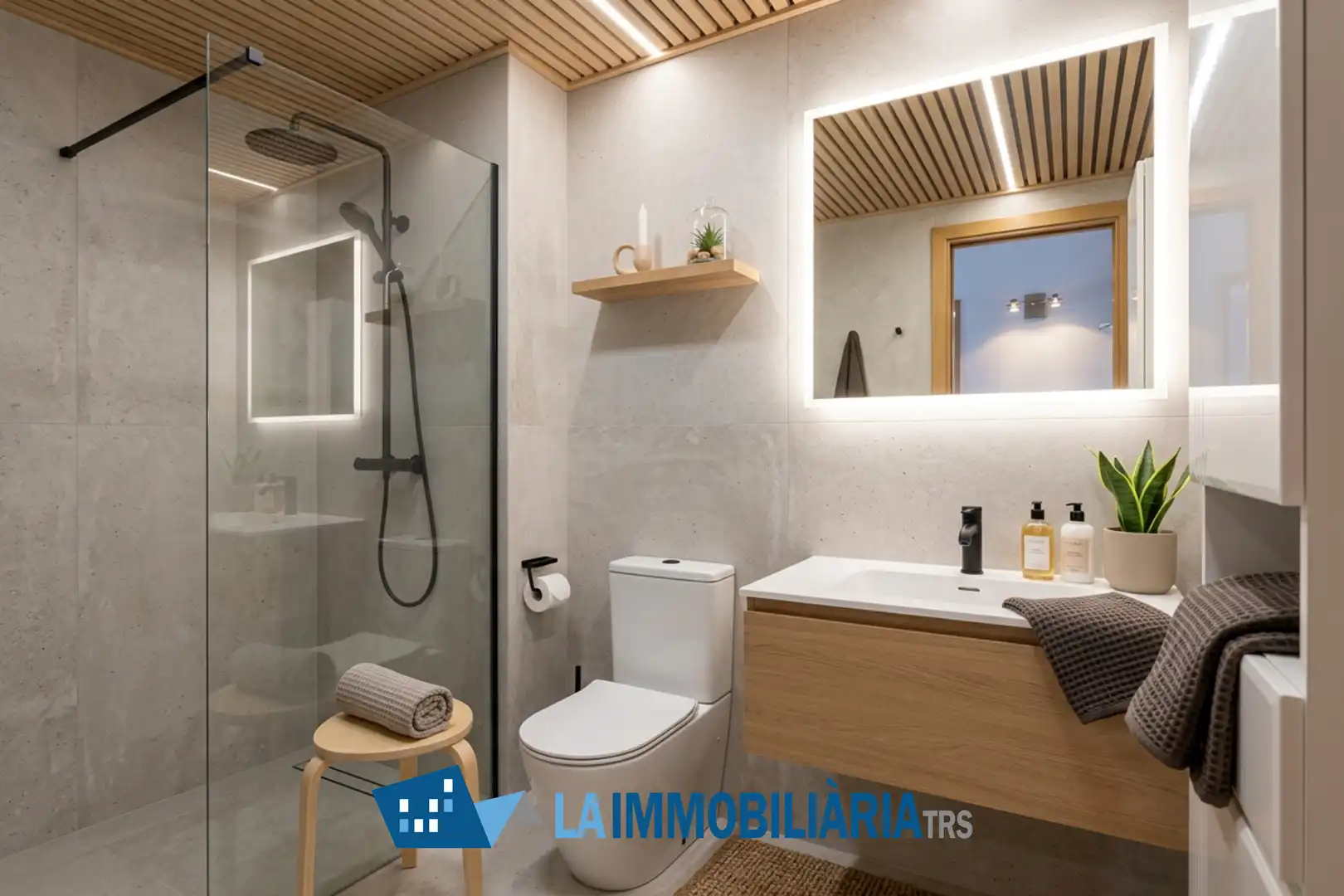 Badezimmer von Wohnung zum Verkauf in Terrassa