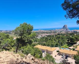 Vista exterior de Terreny industrial en venda en Calpe / Calp