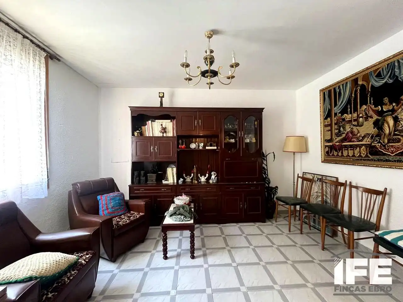 Sala d'estar de Casa o xalet en venda en Alagón amb Terrassa