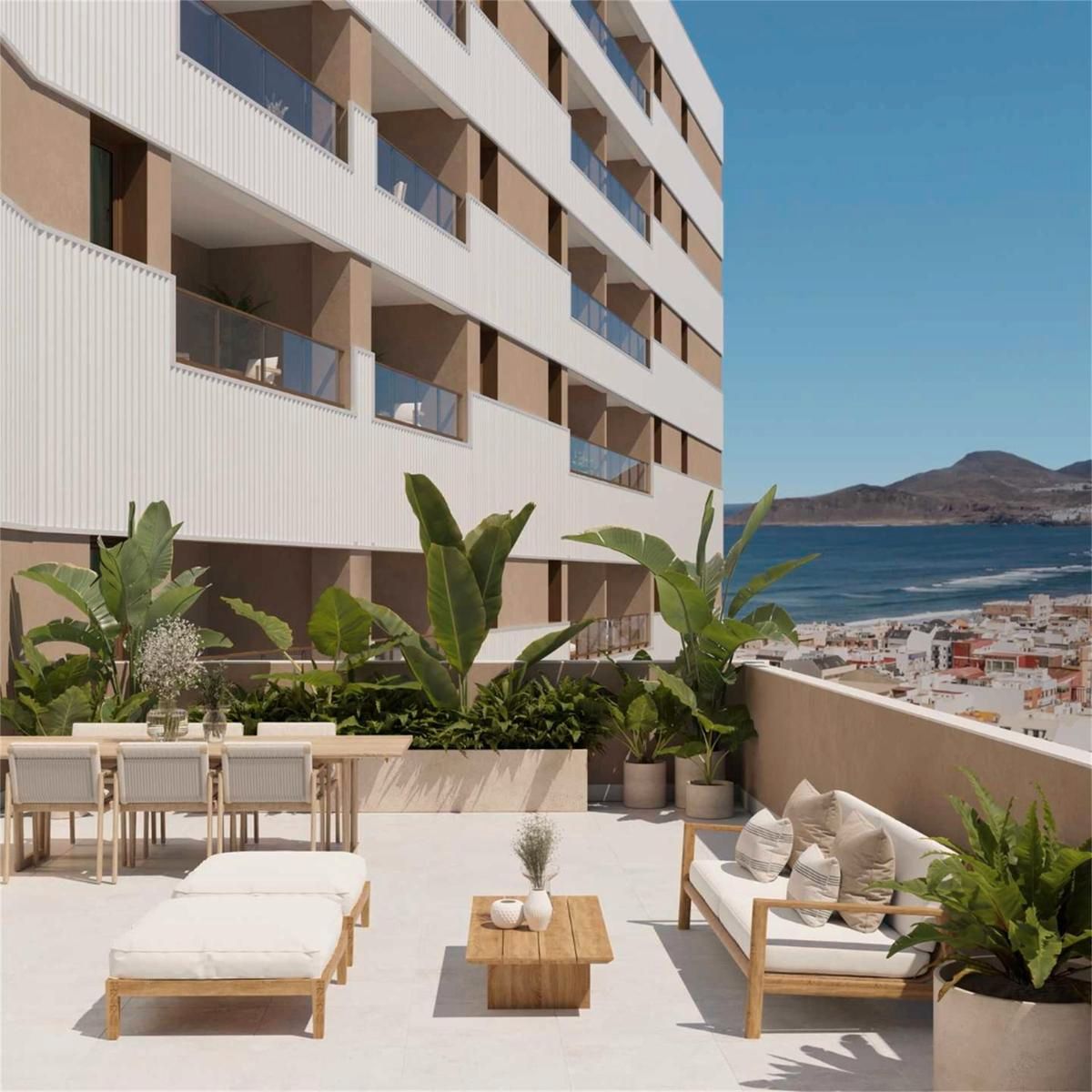 Terrassa de Pis en venda en Las Palmas de Gran Canaria amb Piscina comunitària