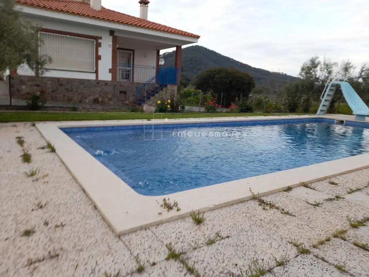 Swimming pool of Country homes for sale in Sentmenat  with Air Conditioner, Heating and Private garden