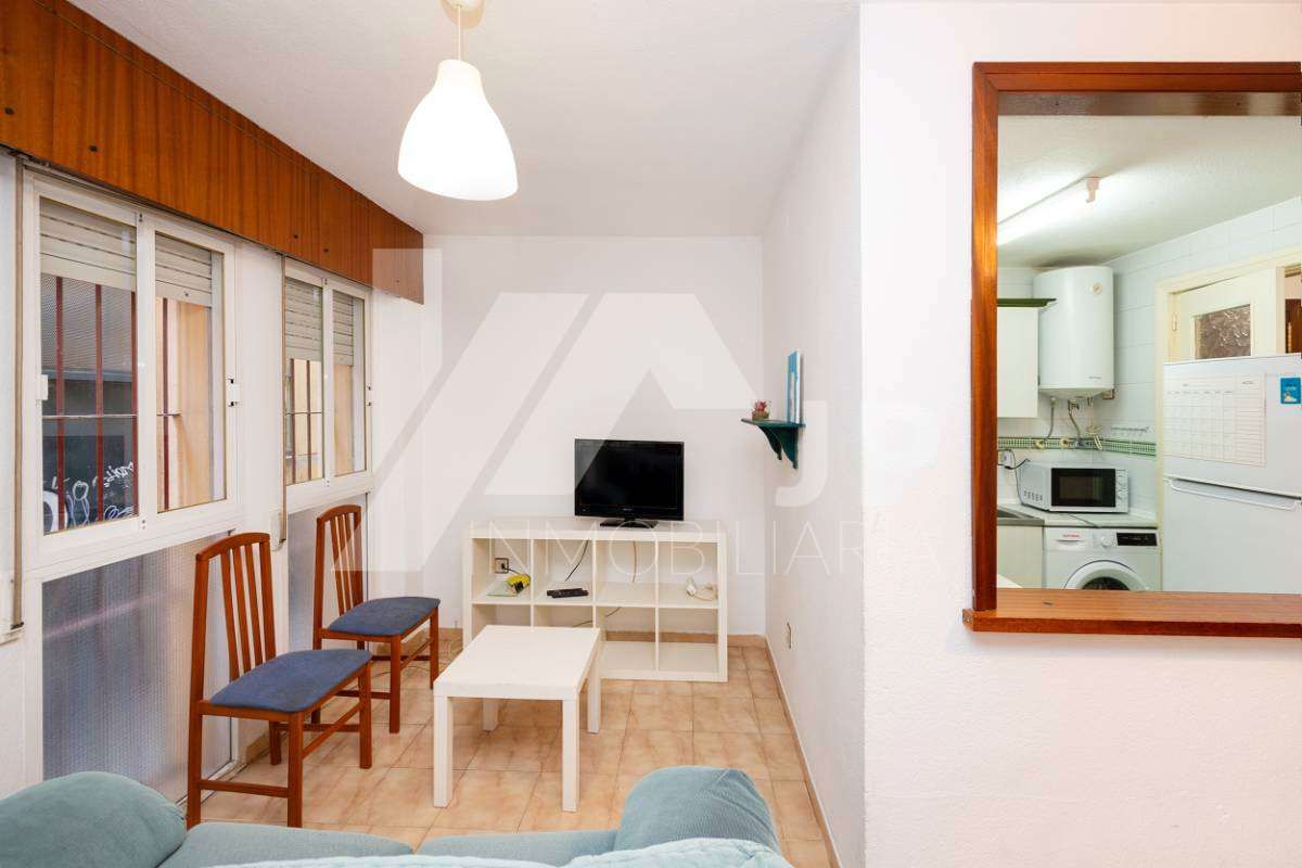 Sala d'estar de Pis de lloguer en  Granada Capital amb Traster i Moblat