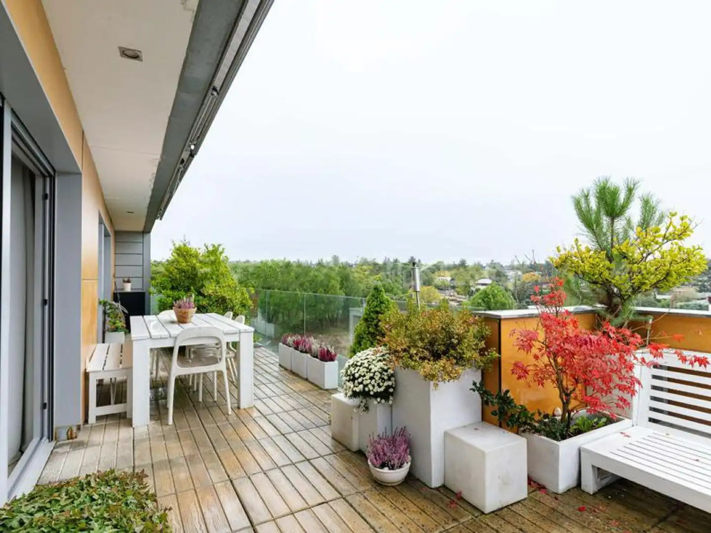 Terraza de Piso de alquiler en Majadahonda con Aire acondicionado, Calefacción y Parquet