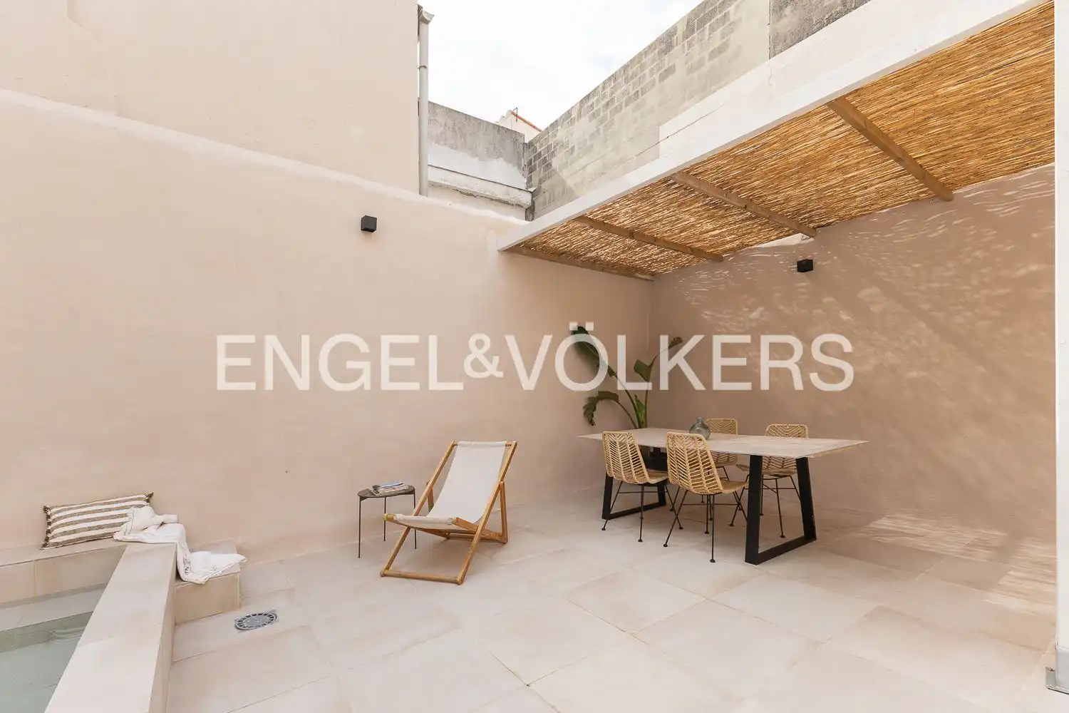 Terraza de Casa adosada en venta en Náquera con Calefacción, Parquet y Terraza