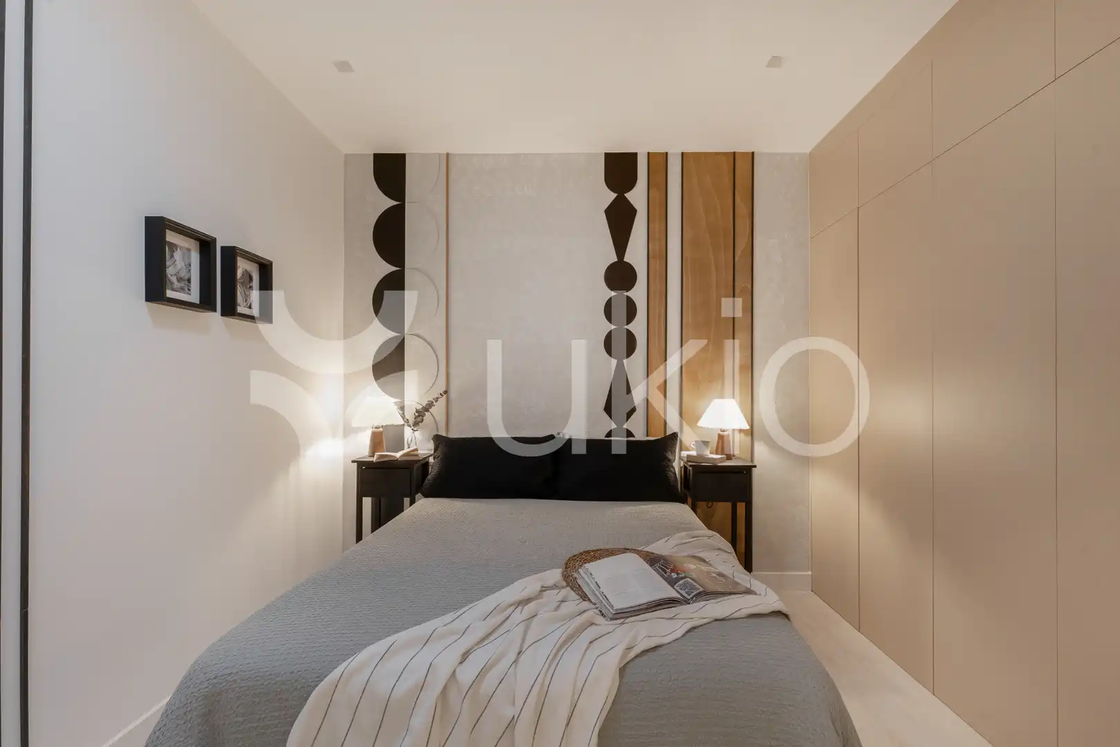 Habitación de Apartamento de alquiler en Madrid con Aire acondicionado, Calefacción y Amueblado