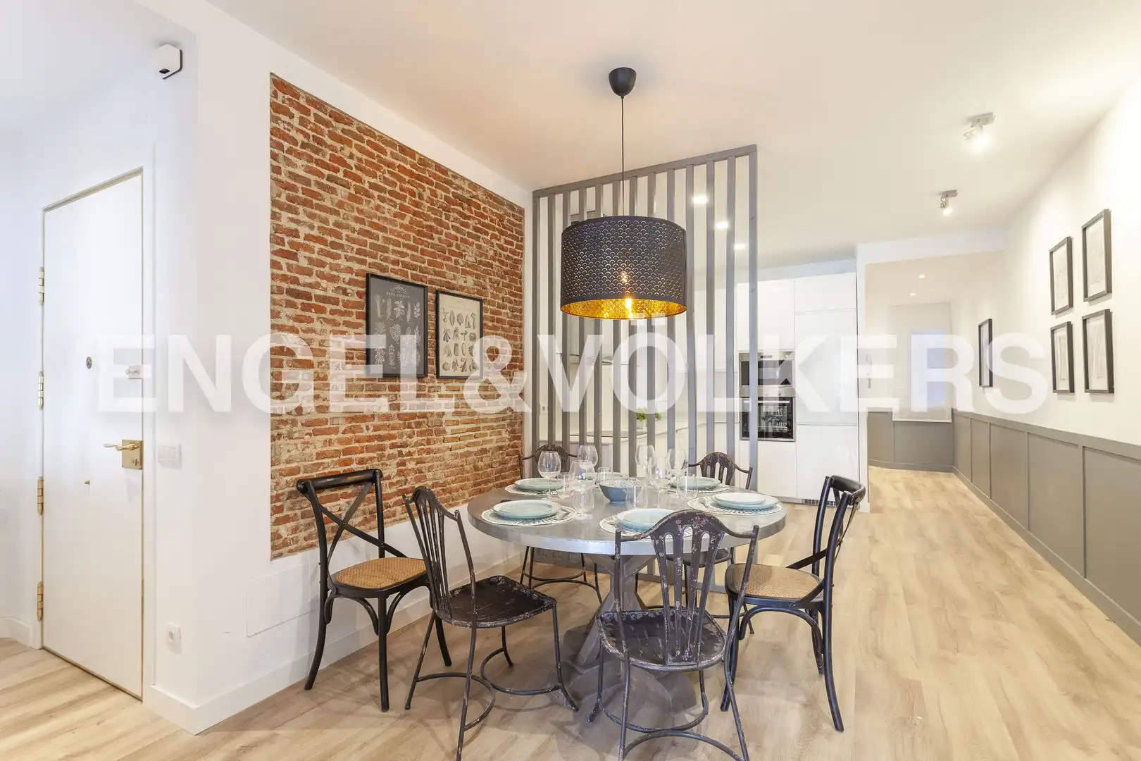 Dining room of Flat for rent in Madrid  with Air Conditioner, Heating and Storage room