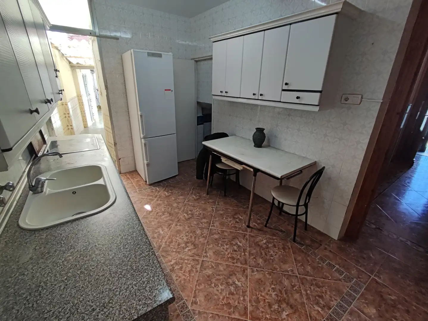 Cocina de Finca rústica en venta en Villarramiel con Calefacción, Terraza y Trastero
