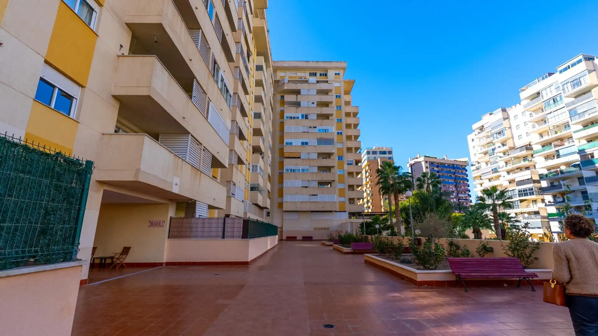 Exterior view of Attic for rent in Villajoyosa / La Vila Joiosa  with Air Conditioner, Heating and Private garden