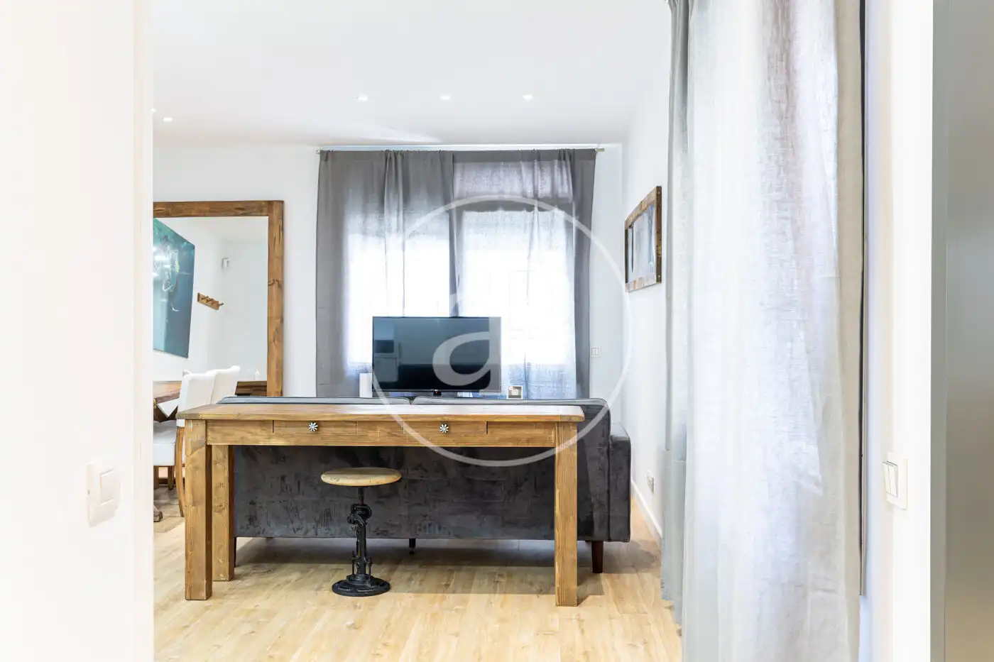 Wohnzimmer von Wohnung zur Miete in Rubí mit Klimaanlage, Heizung und Möbliert
