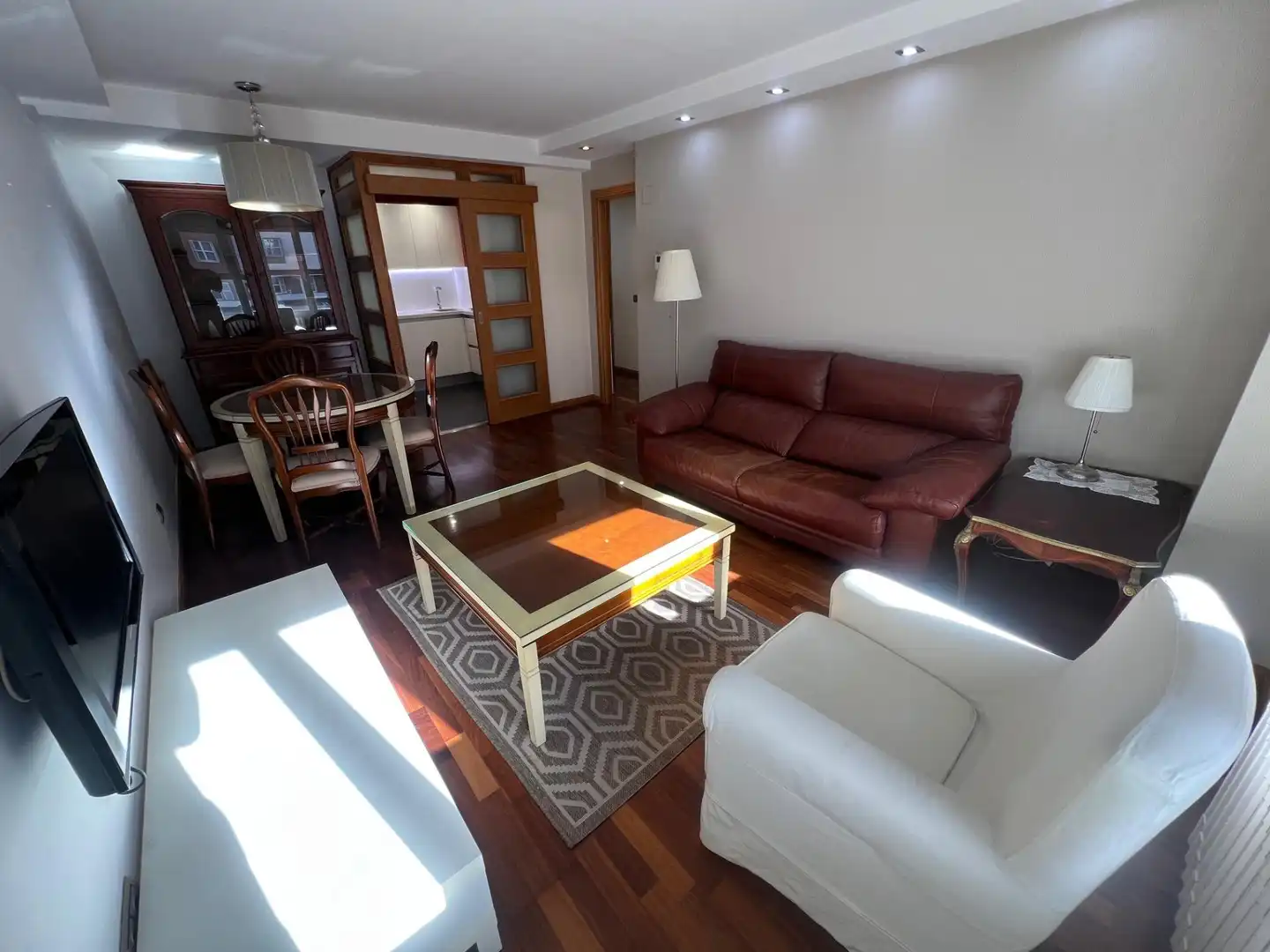 Living room of Apartments for rent in León Capital   with Parquet flooring