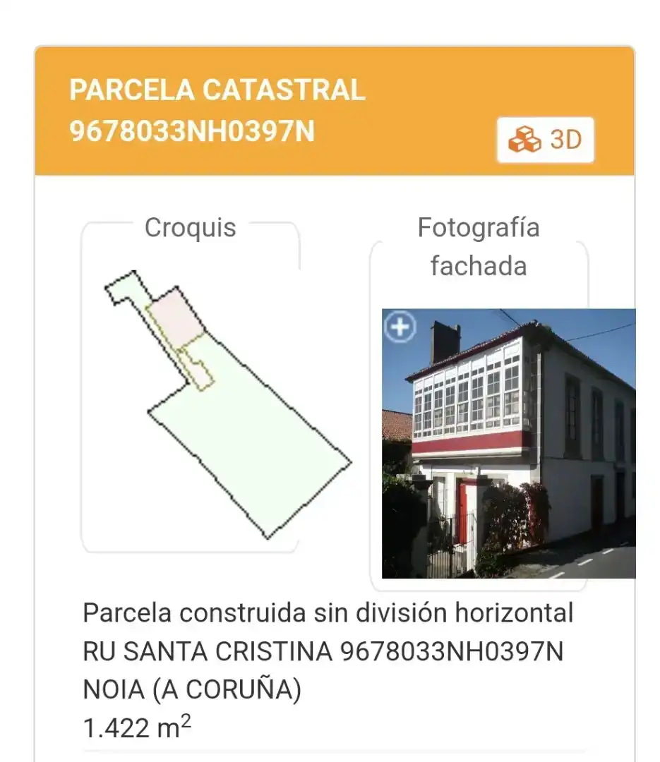 Vista exterior de Casa o chalet en venta en Noia con Balcón