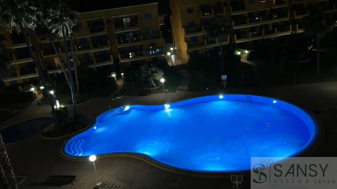 Swimming pool of Attic for sale in Dénia  with Air Conditioner, Storage room and Community pool