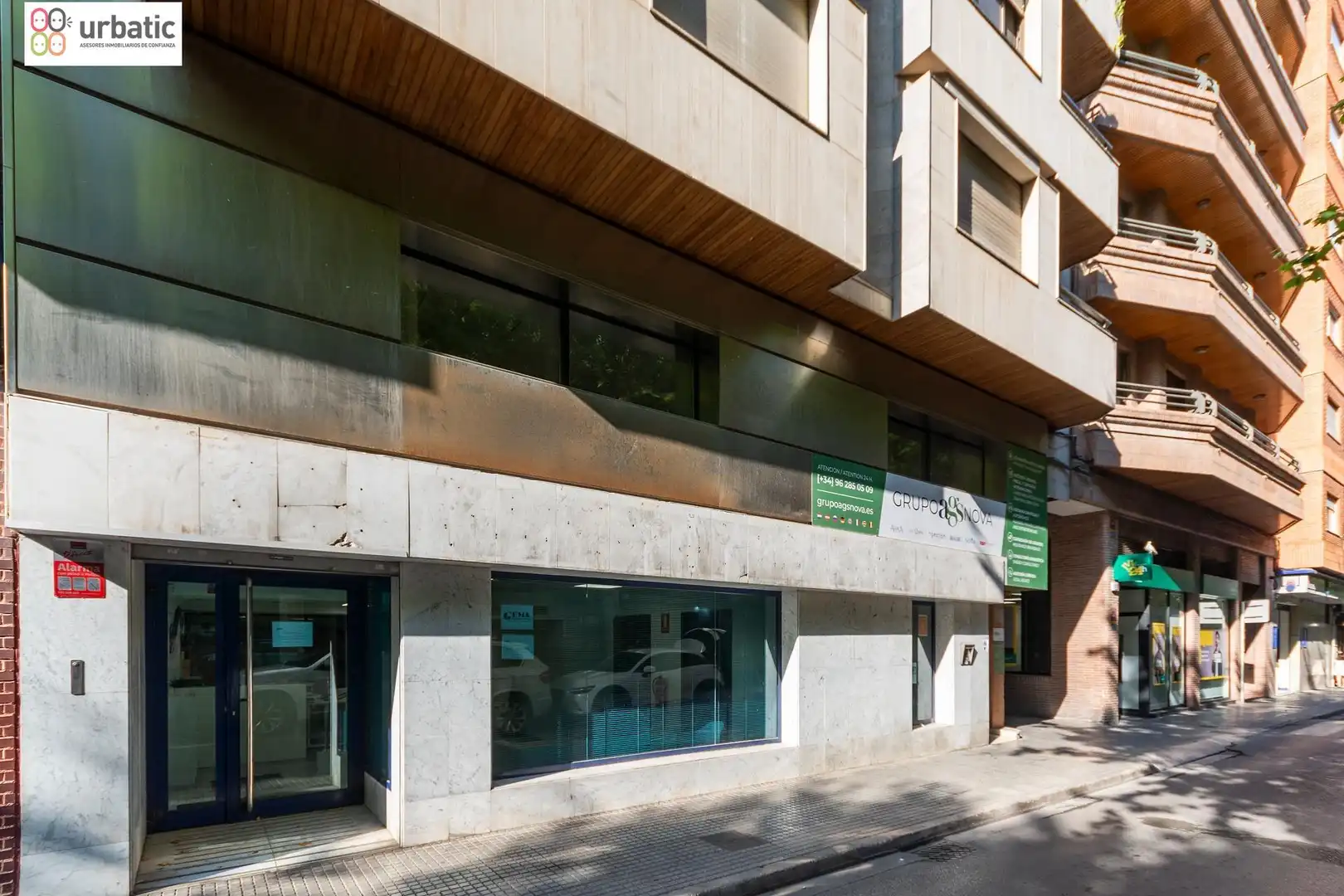 Vista exterior de Oficina de alquiler en Gandia con Aire acondicionado