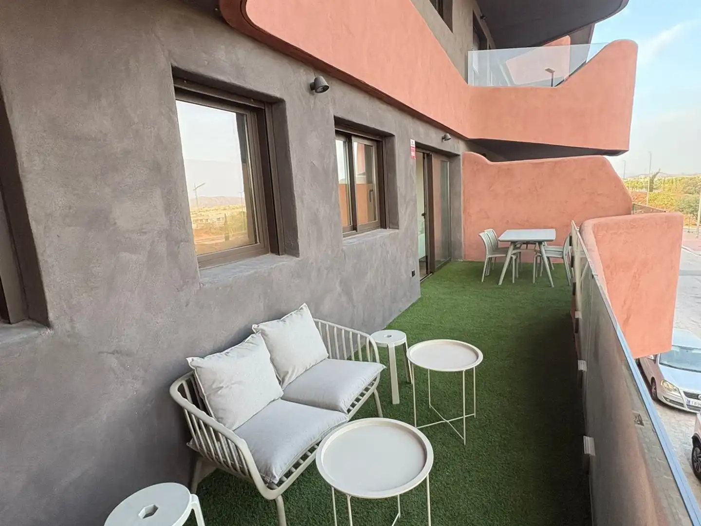Terrasse von Wohnung zur Miete in Murcia mit Klimaanlage, Heizung und Terrasse