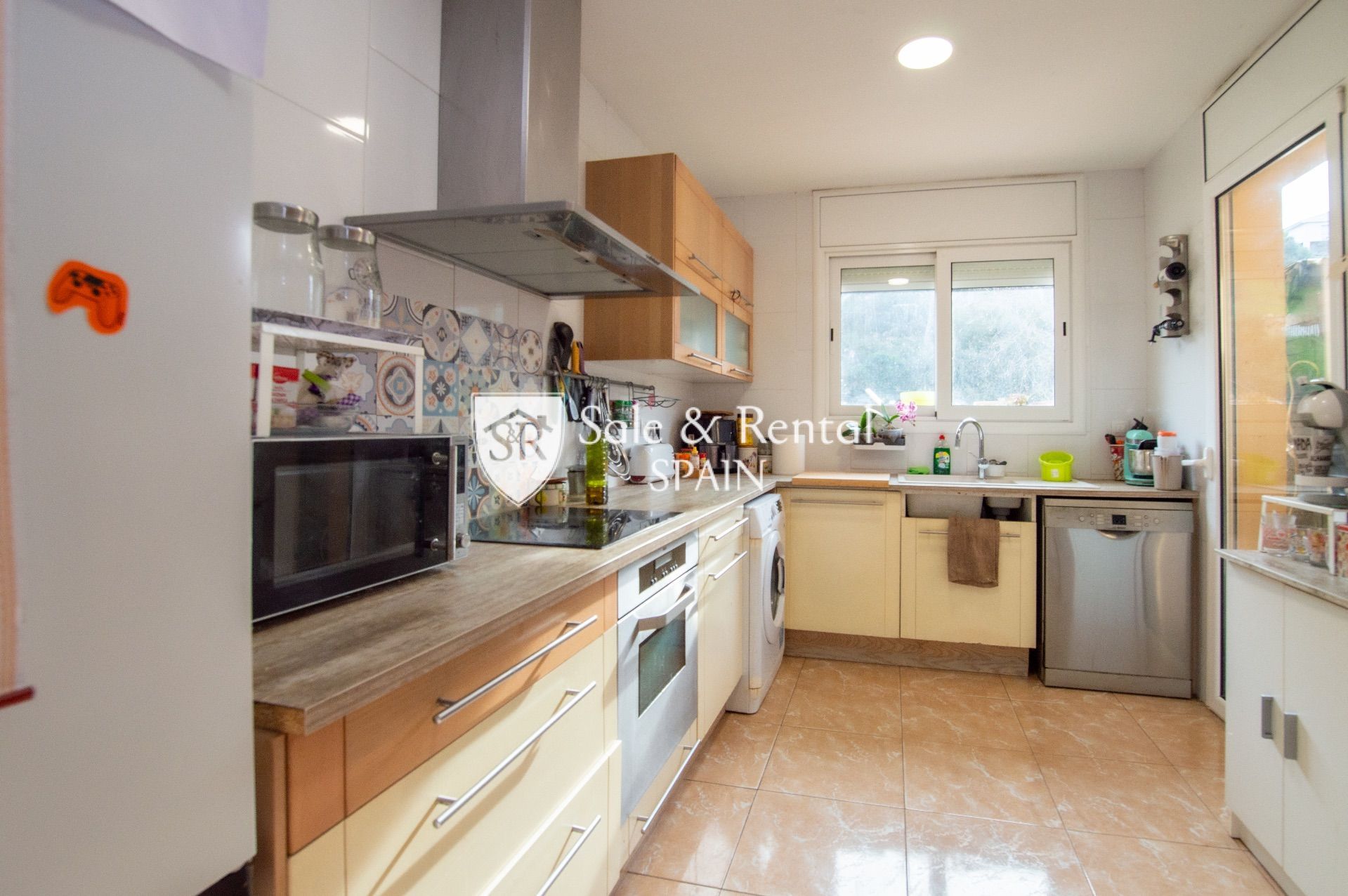 Kitchen of House or chalet for sale in Santa Susanna  with Air Conditioner, Heating and Private garden