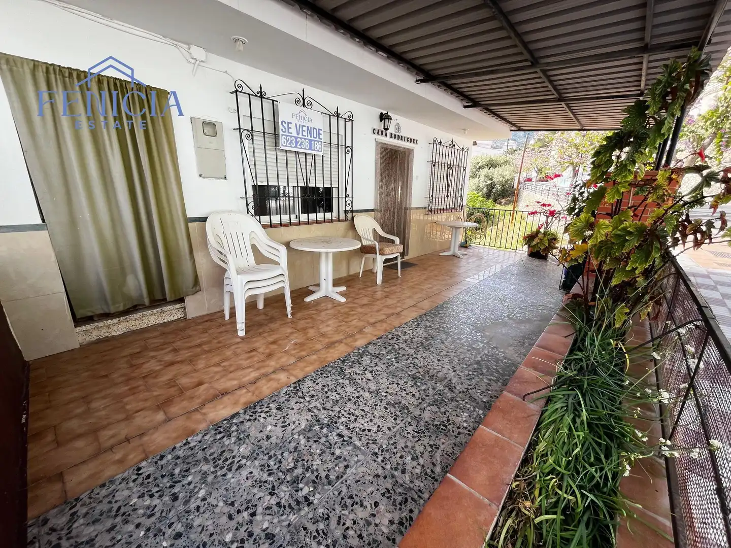 Terraza de Finca rústica en venta en Lentegí con Aire acondicionado, Jardín privado y Terraza