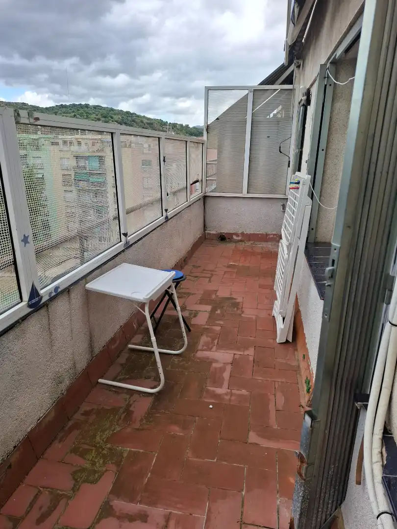 Terraza de Ático en venta en Badalona con Aire acondicionado, Calefacción y Horno