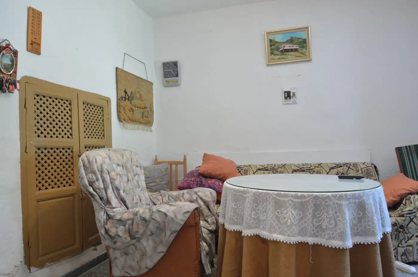 Sala d'estar de Finca rústica en venda en Fondón