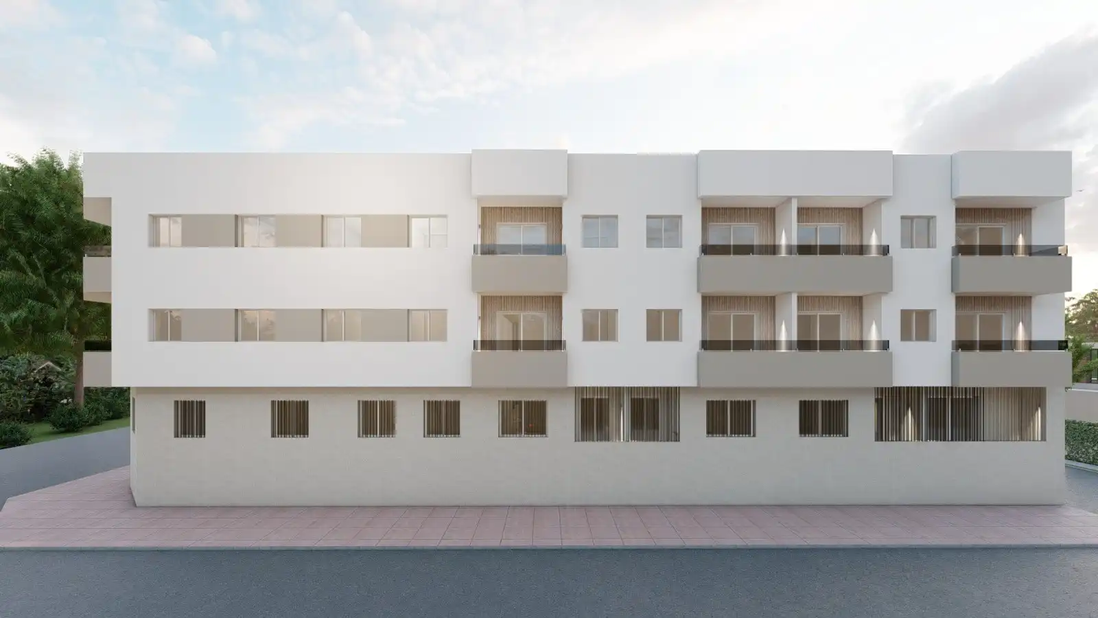 Vista exterior de Apartament en venda en San Isidro amb Aire condicionat, Terrassa i Piscina