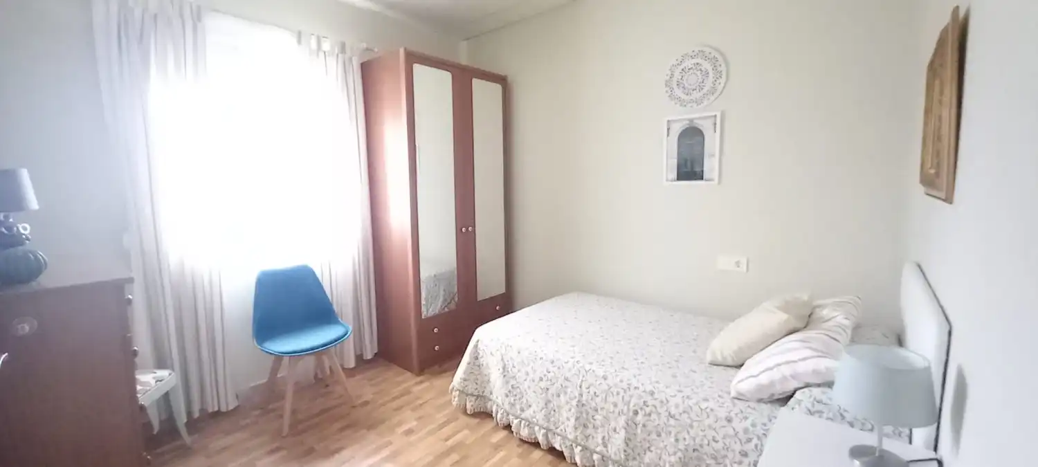 Schlafzimmer von Wohnung zur Miete in Murcia mit Klimaanlage, Heizung und Möbliert