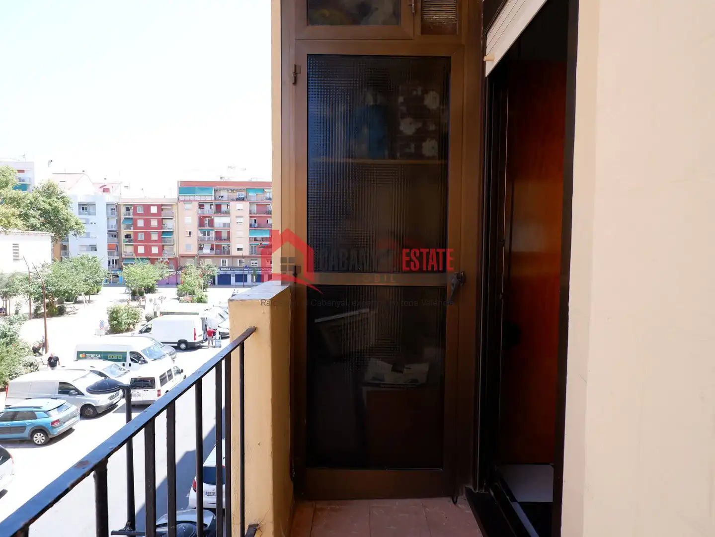 Terrassa de Apartament de lloguer en Valencia amb Aire condicionat, Moblat i Balcó