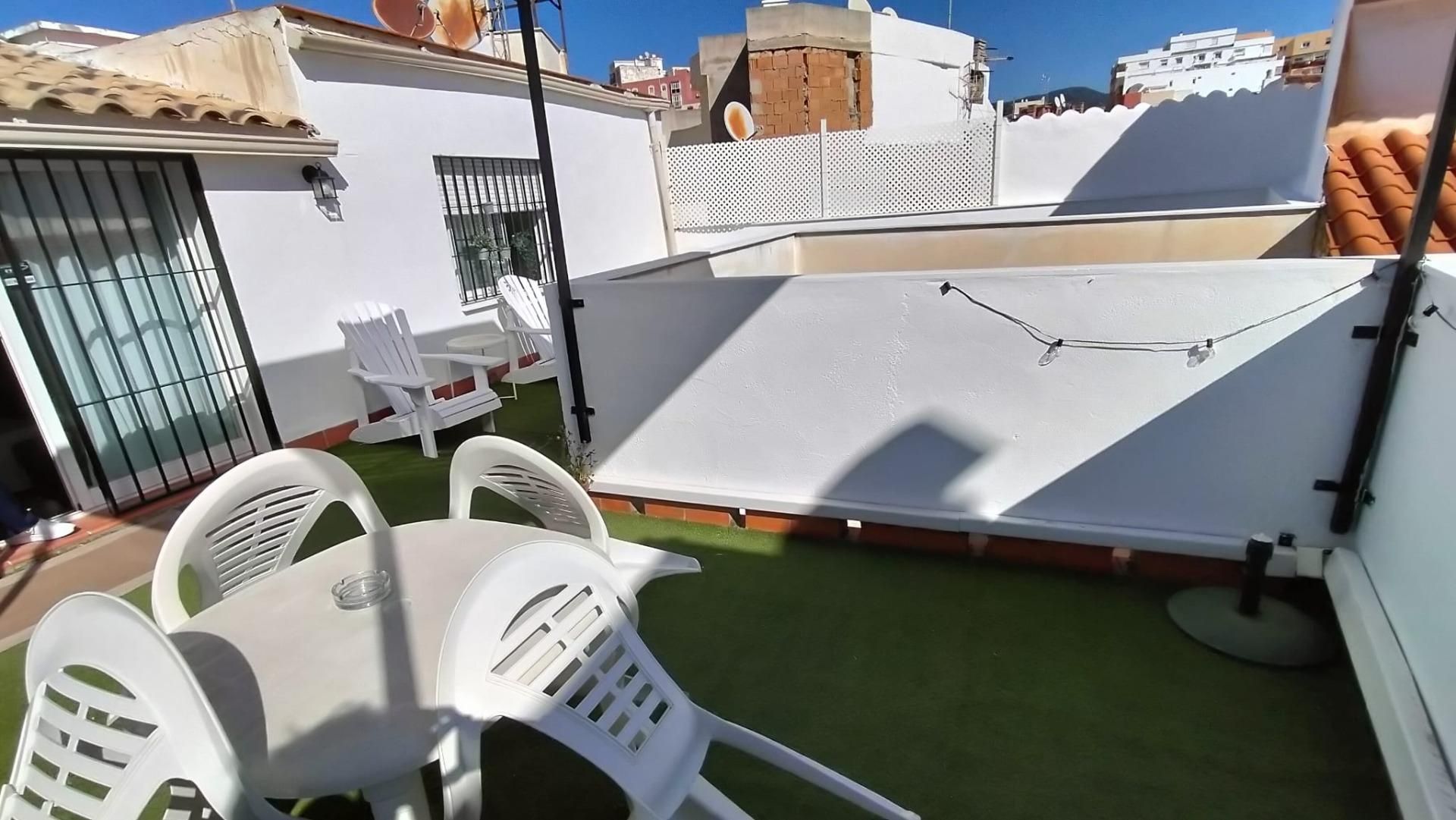 Terrace of Attic for rent in Málaga Capital  with Air Conditioner, Terrace and Furnished