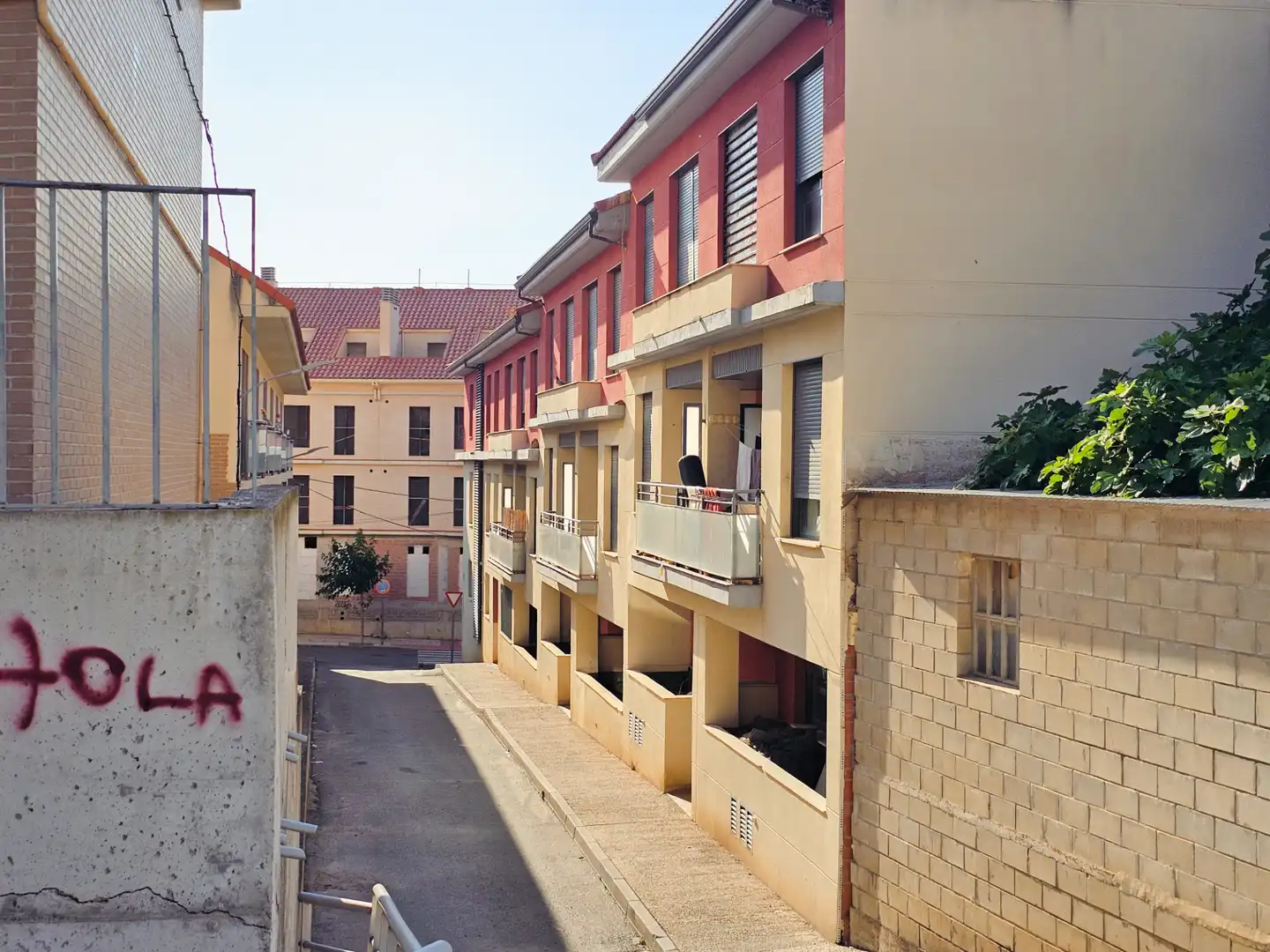 Vista exterior de Piso en venta en Cadrete con Calefacción