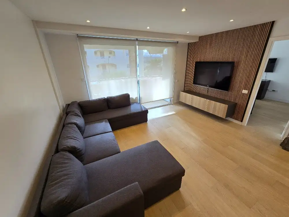 Living room of Flat for rent in Puerto de la Cruz  with Air Conditioner and Furnished