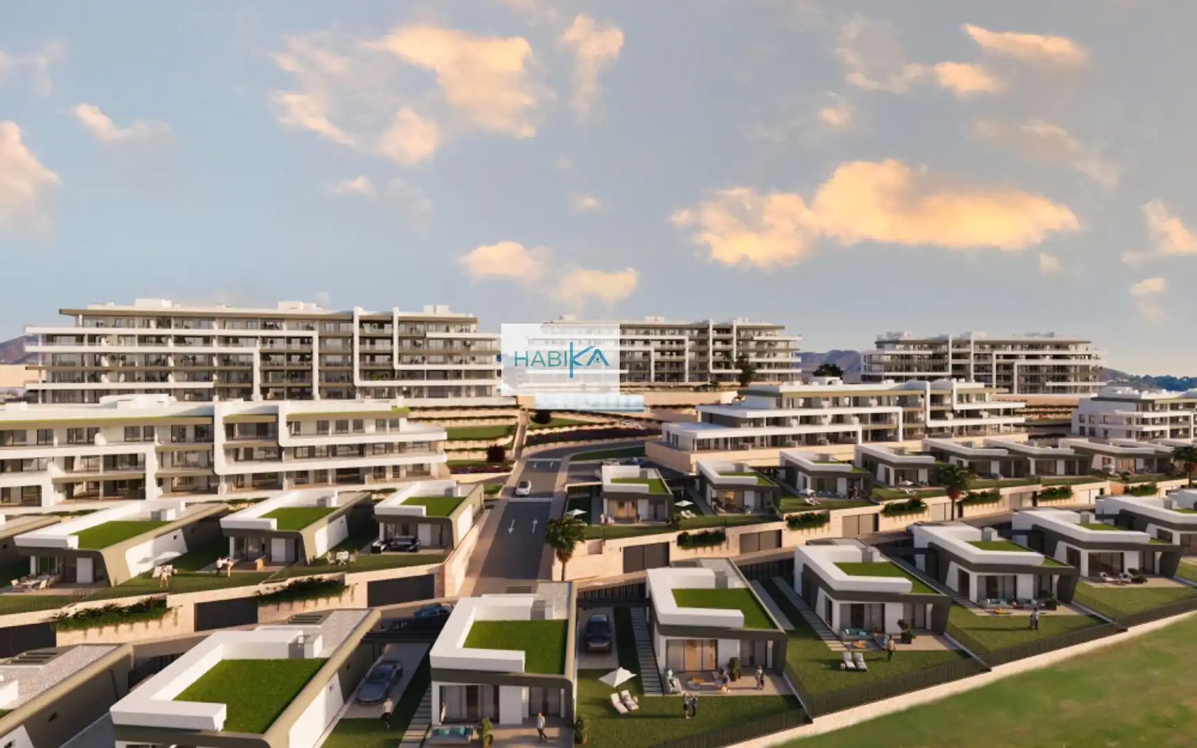 Vista exterior de Planta baixa en venda en Mutxamel amb Aire condicionat, Jardí privat i Terrassa