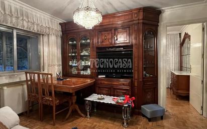 Dining room of Flat for sale in  Madrid Capital  with Air Conditioner, Heating and Parquet flooring